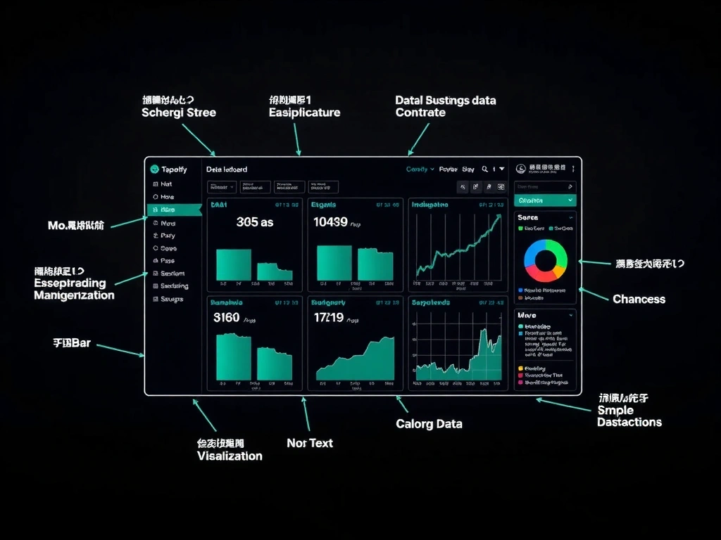 Diagrama técnico de jerarquía de dashboard